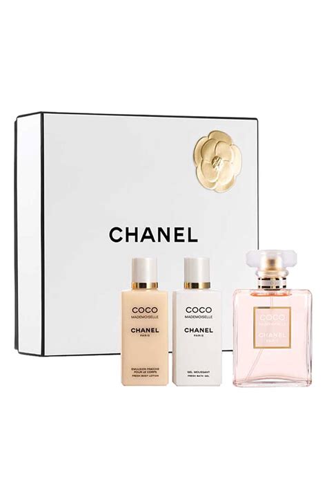 coco chanel perfume gift sets|Coco Chanel mademoiselle perfume set.